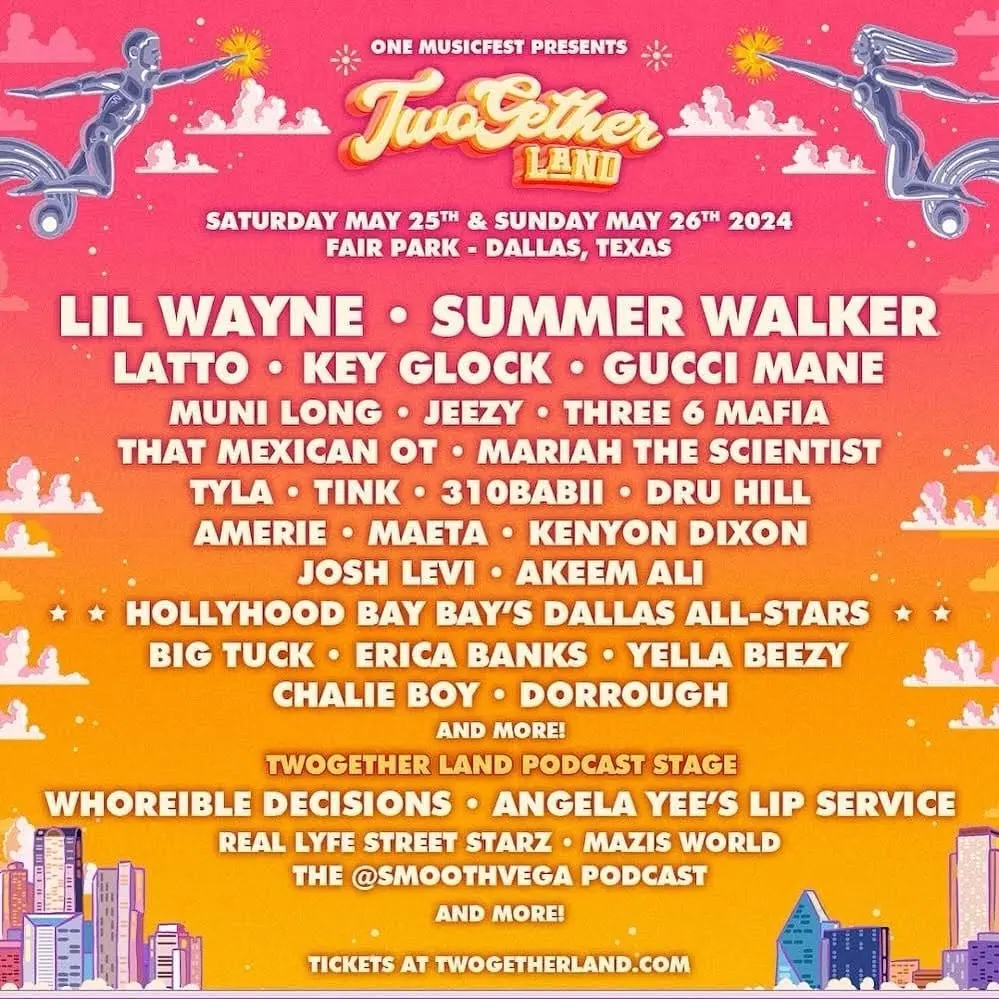 Togetherland music festival poster
